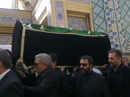 پیکر مرحوم دکتر مهرداد فرهنگ مهر در جوار امامزاده صالح آرام گرفت